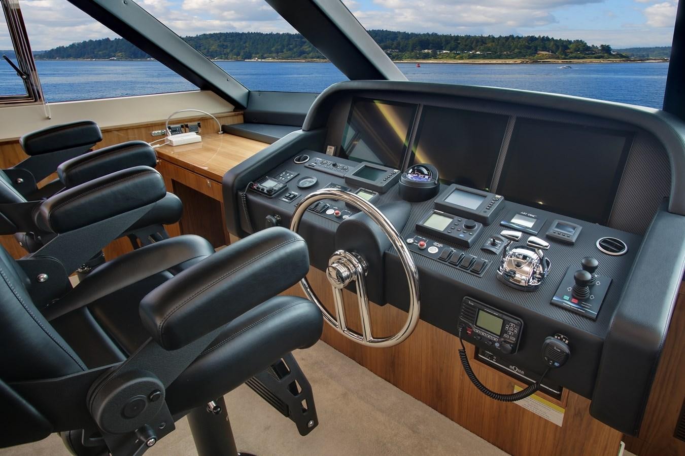 inside of a car aboard  V80 (NEW BOAT SPEC)  Yacht for Sale