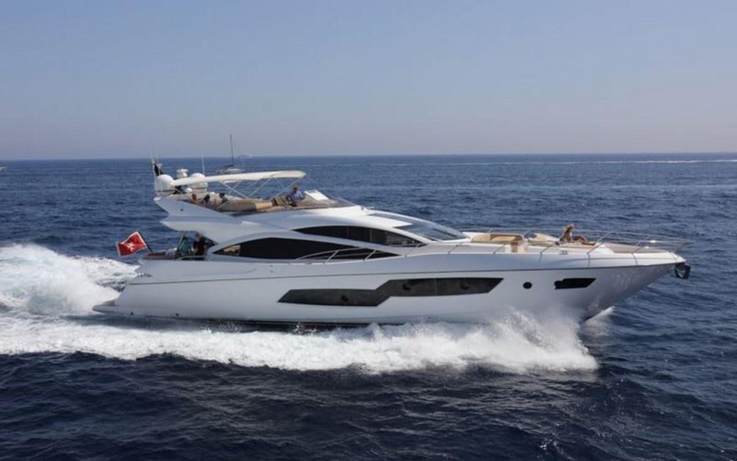 a white yacht on the water aboard ANNEKE Yacht for Sale
