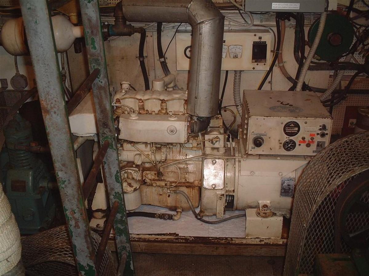 a machine with wires aboard SYRENE I Yacht for Sale