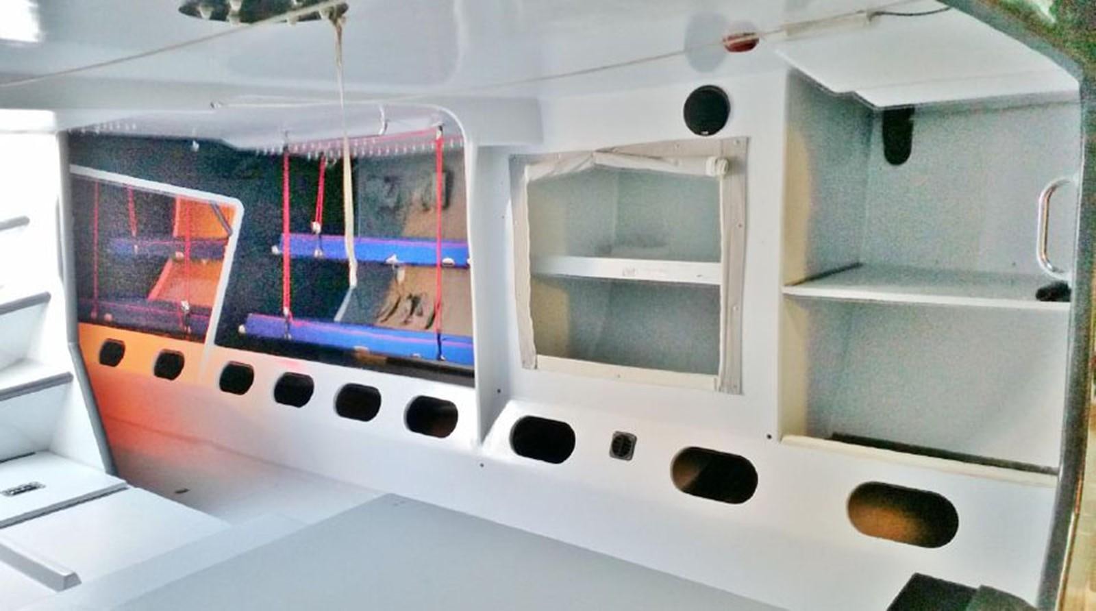 a close-up of a white machine aboard ROTHMANS Yacht for Sale