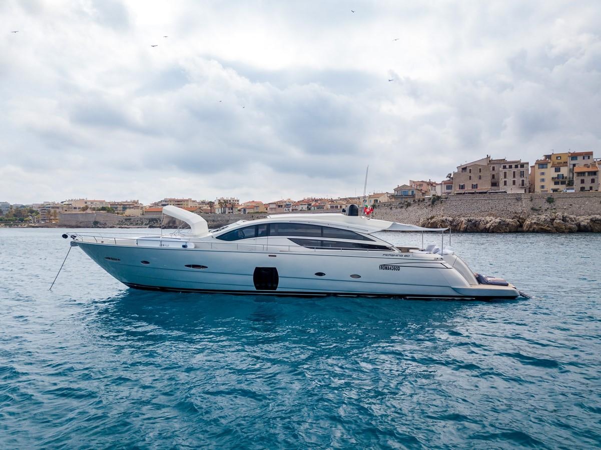 a boat in the water aboard FOR EVER Yacht for Sale