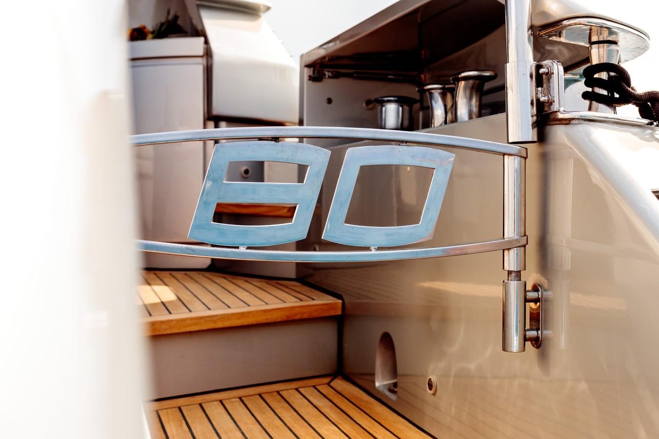 a kitchen with a sink aboard FOR EVER Yacht for Sale