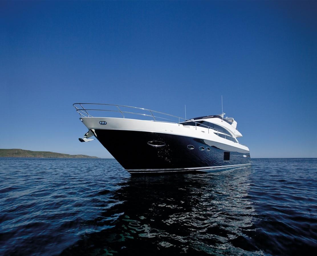 a white yacht in the water aboard PRINCESS 78 MY Yacht for Sale