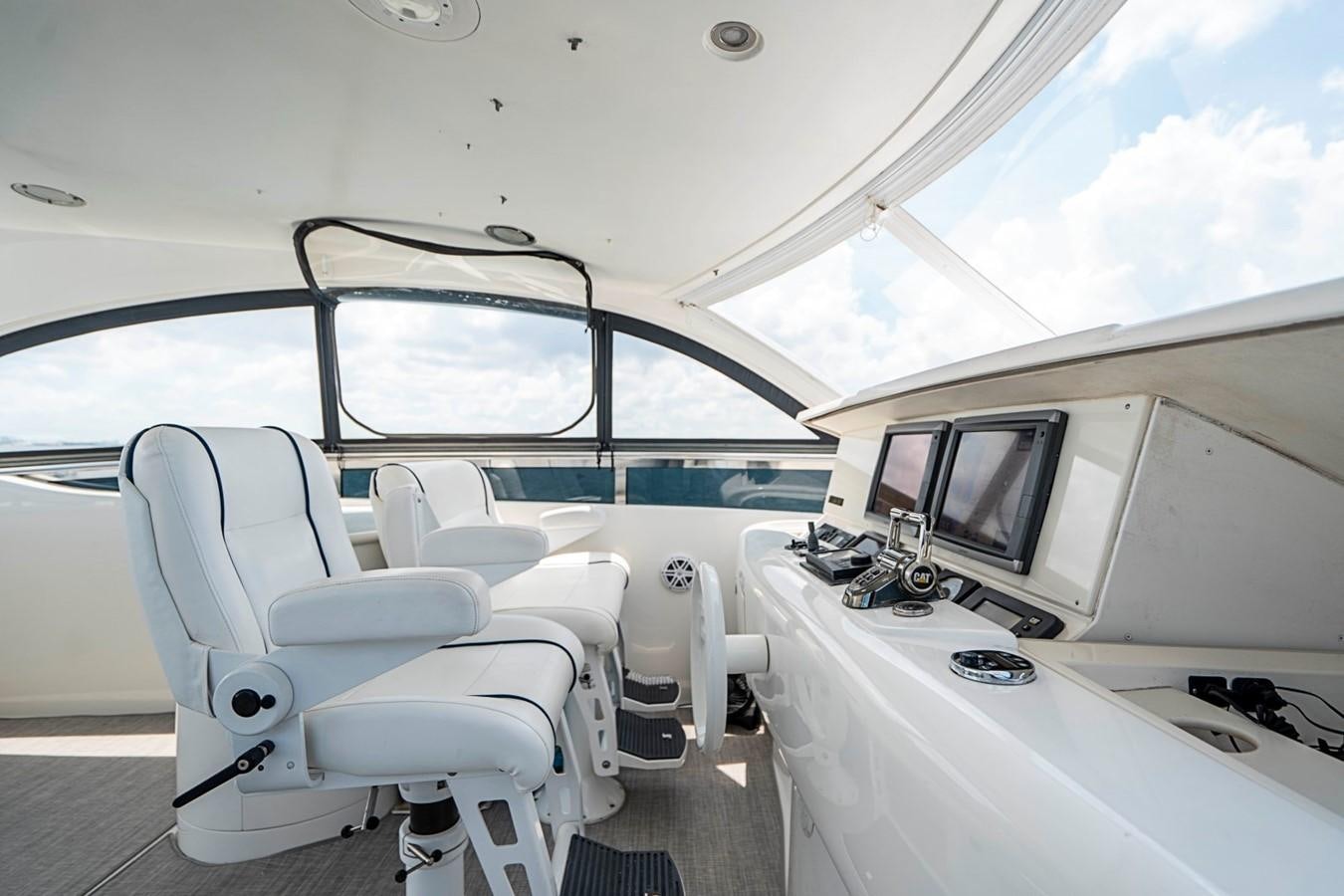 inside of a boat aboard RENDEZVOUS Yacht for Sale