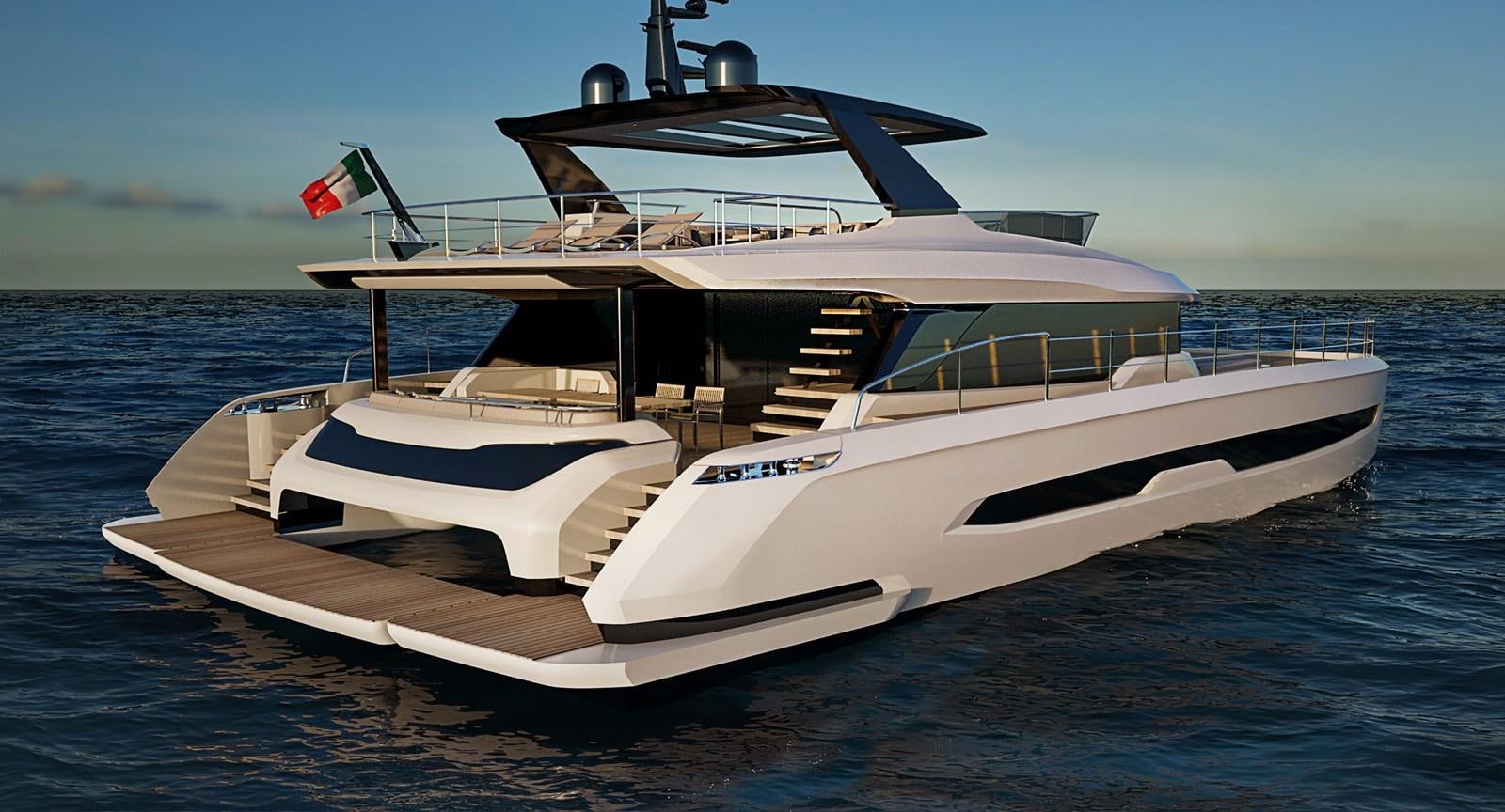 a boat on the water aboard HSY-80 Yacht for Sale