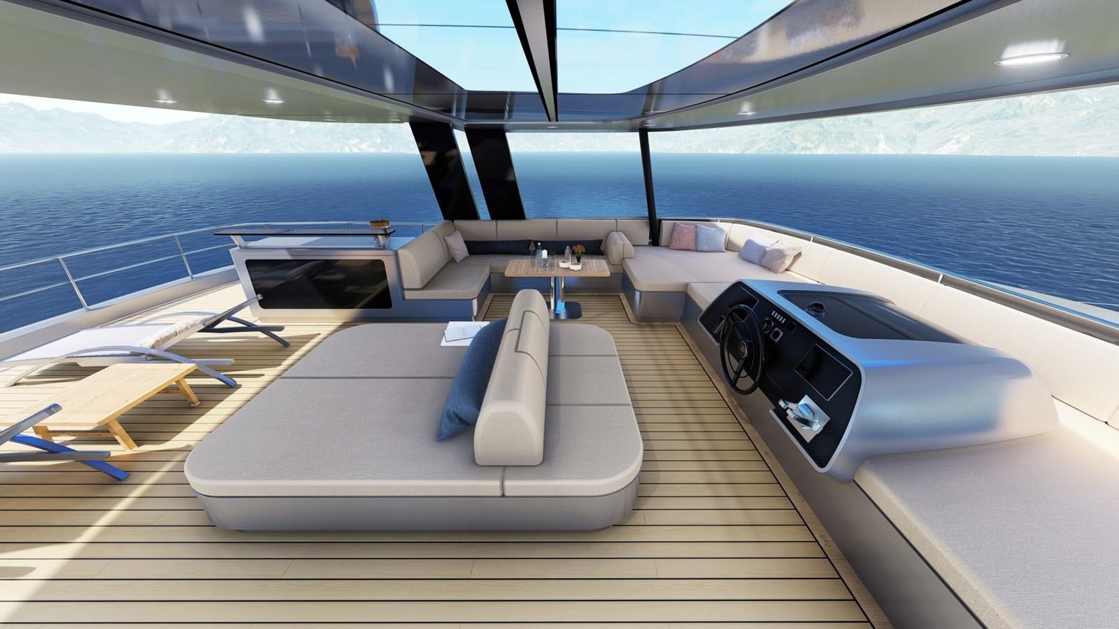 inside of a boat aboard HSY-80 Yacht for Sale