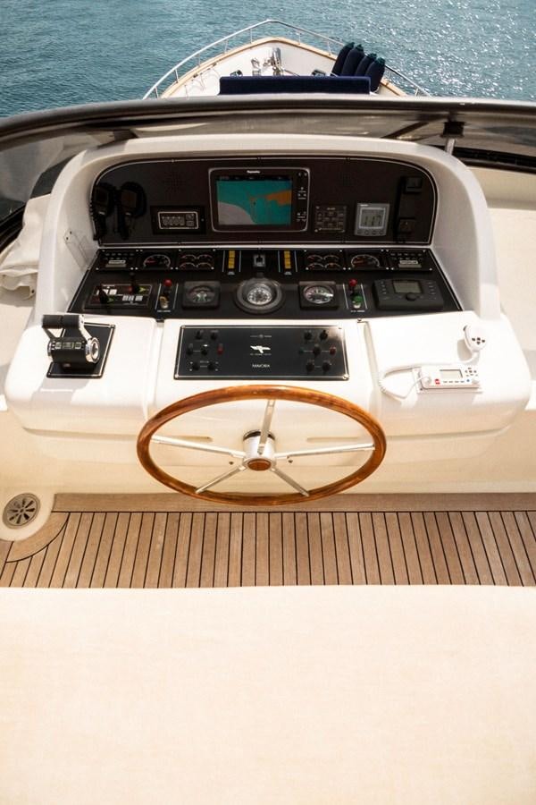 the inside of a boat aboard ROSIQUE Yacht for Sale
