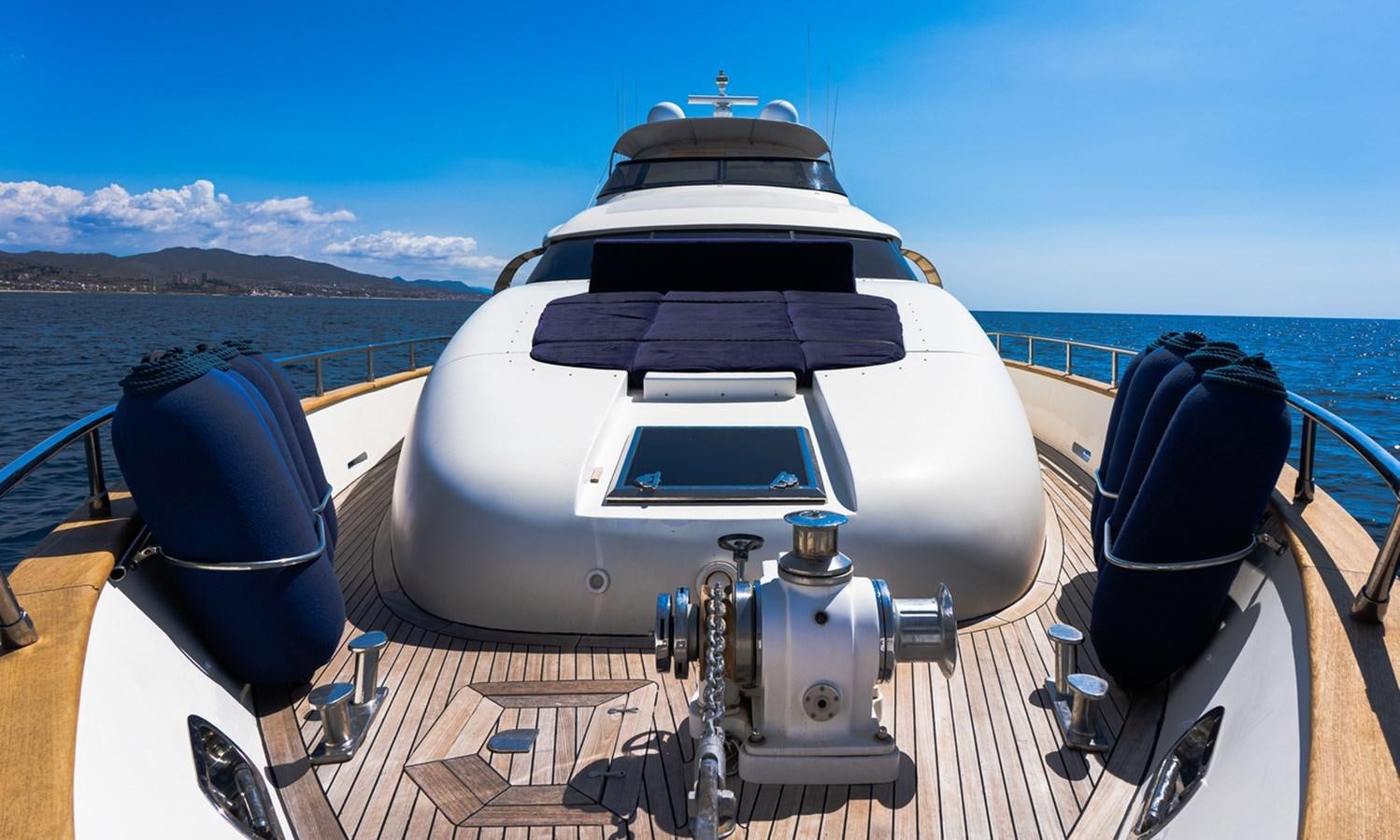 a boat on a boat aboard ROSIQUE Yacht for Sale