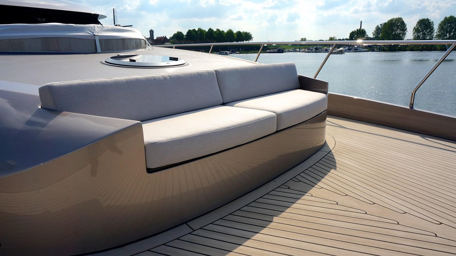 a boat on a dock aboard ALILEA Yacht for Sale