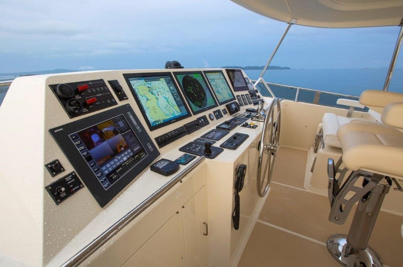 a group of computers on a boat aboard FLEMING 78 - NEW BUILD Yacht for Sale