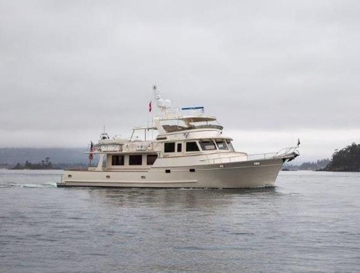 a boat on the water aboard FLEMING 78 - NEW BUILD Yacht for Sale