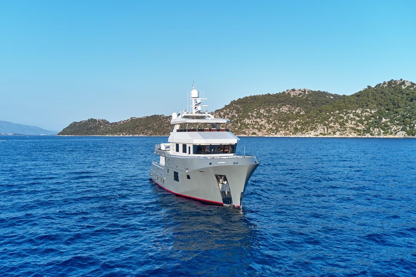 a boat in the water aboard BERING 88/05 Yacht for Sale