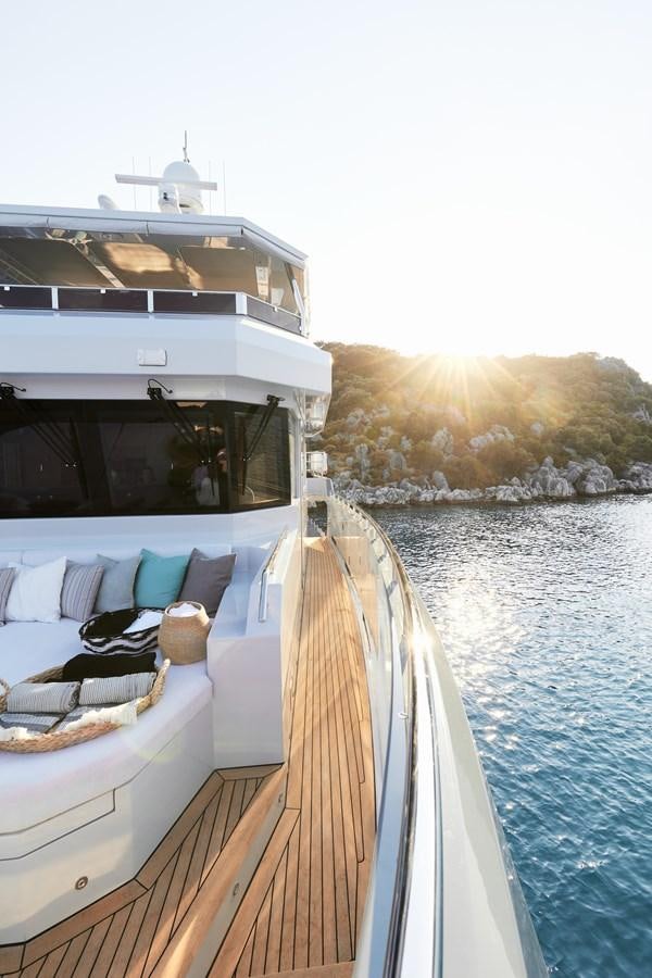 a boat on the water aboard BERING 88/05 Yacht for Sale