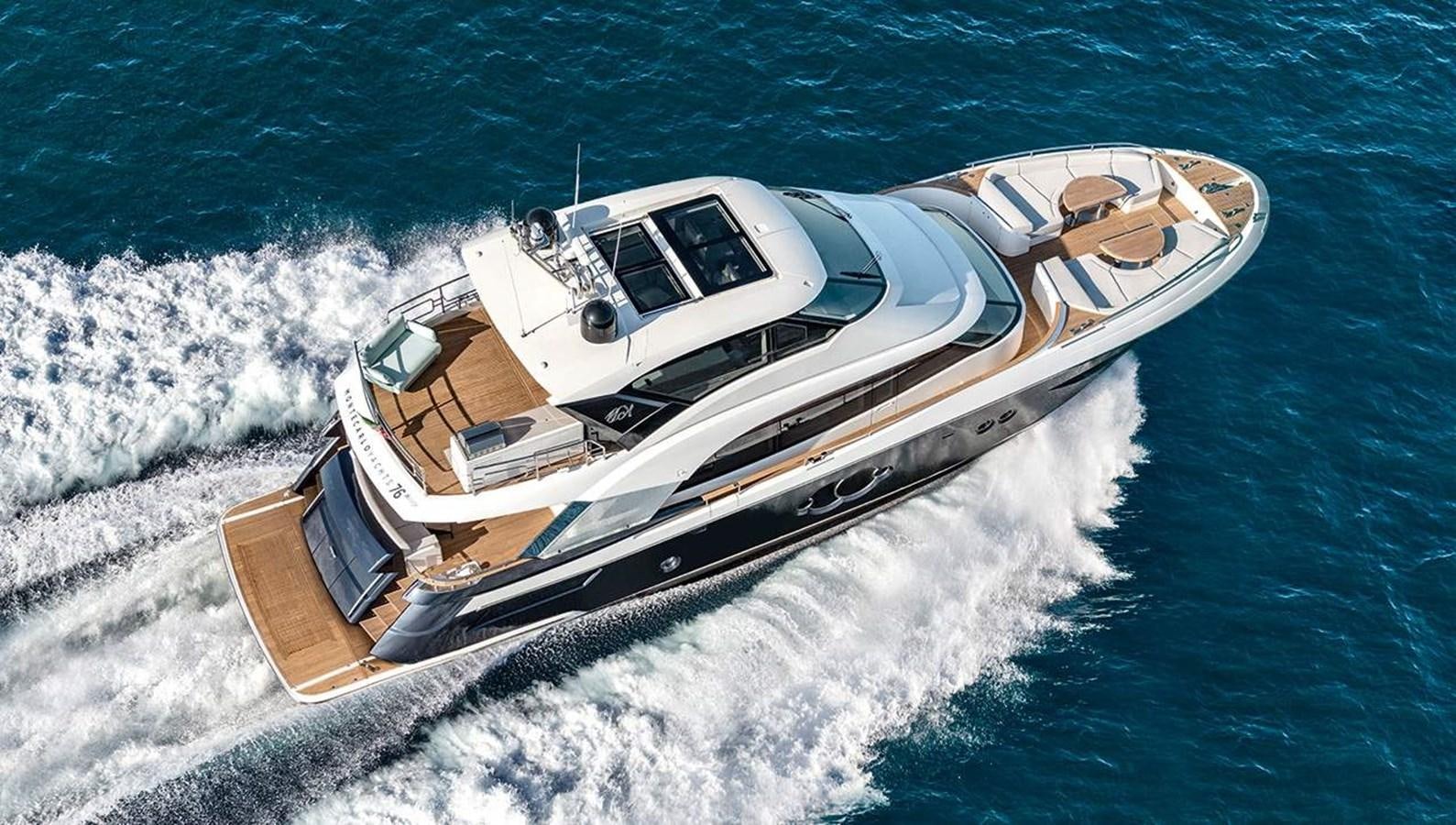 a boat on the water aboard MONTE CARLO SKYLOUNGE  Yacht for Sale