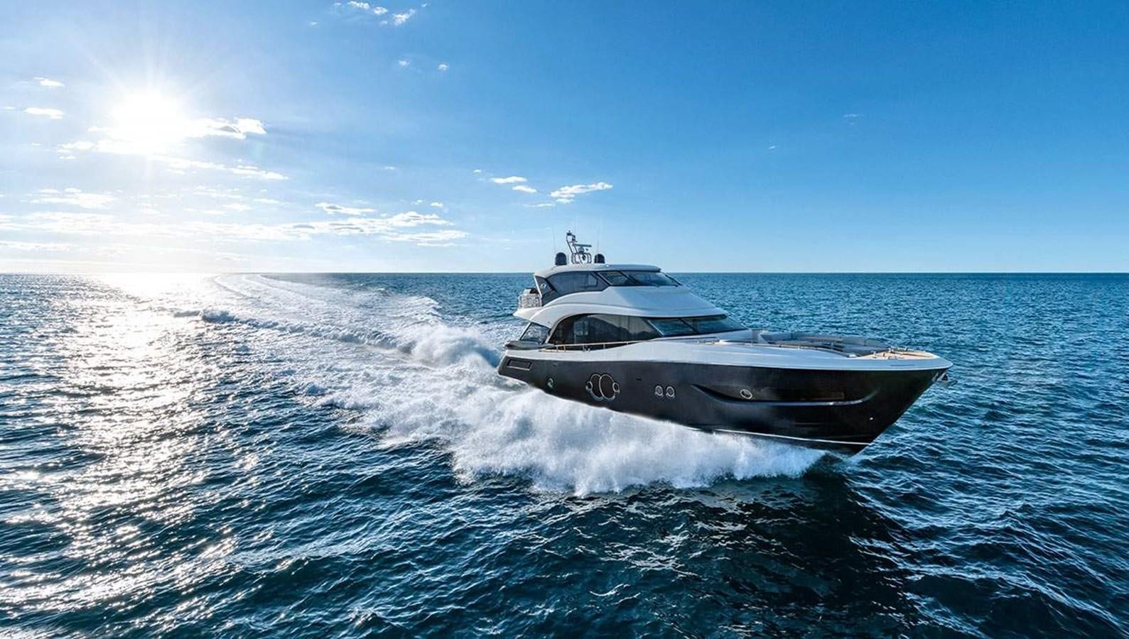 a boat on the water aboard MONTE CARLO SKYLOUNGE  Yacht for Sale