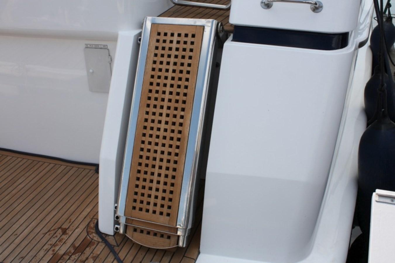 a metal box with a hole in it aboard BOADICEA Yacht for Sale