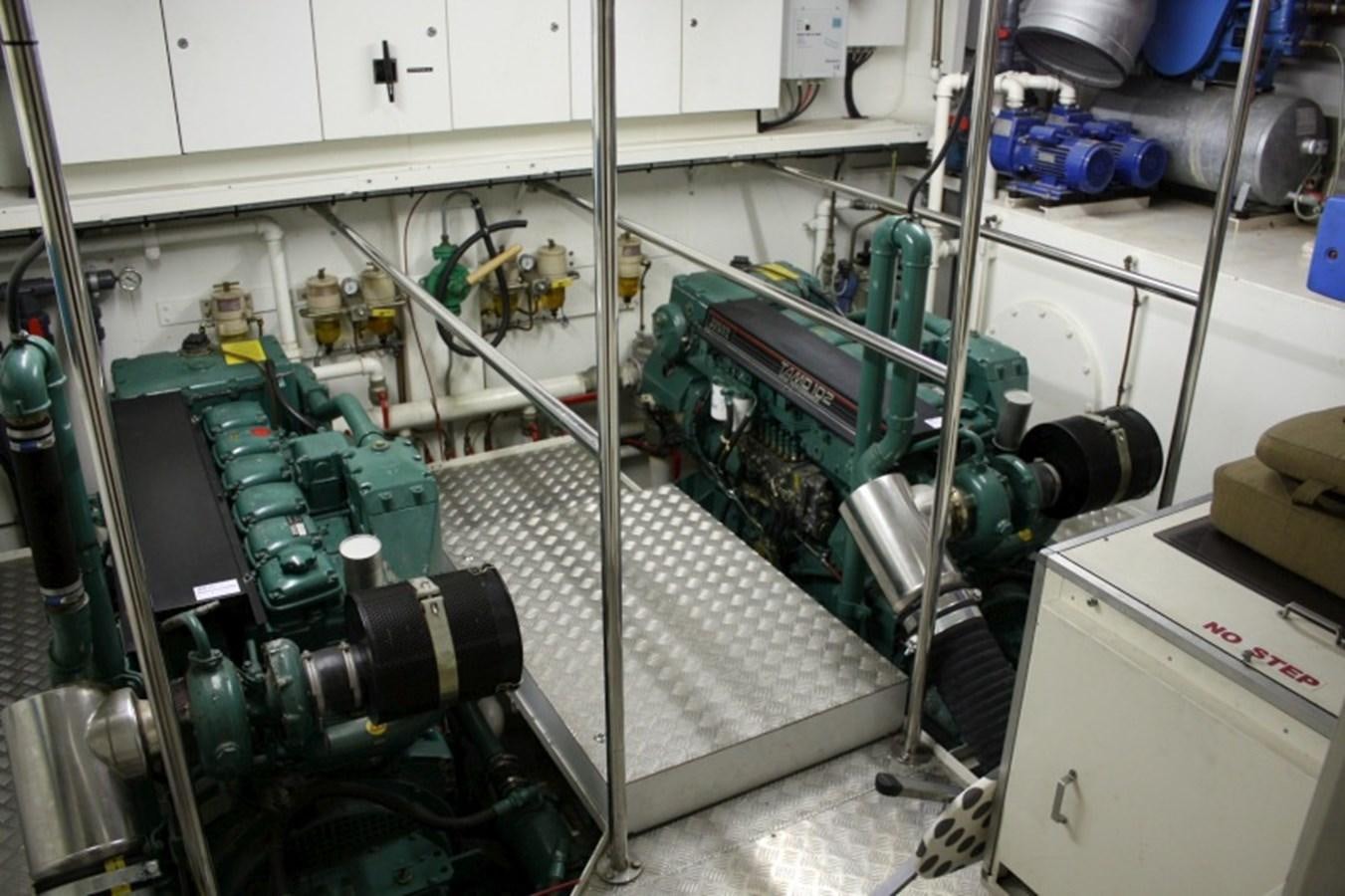 a machine with wires aboard BOADICEA Yacht for Sale