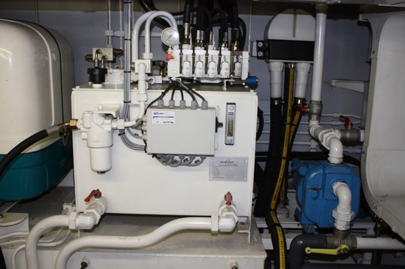 a machine with a light aboard BOADICEA Yacht for Sale