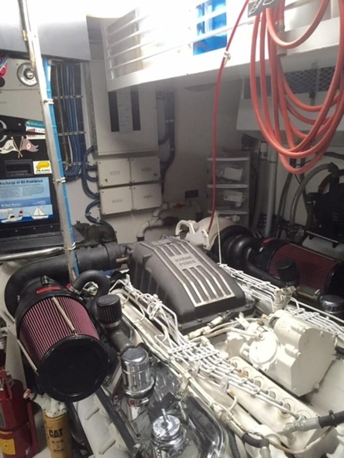 a machine with wires and equipment aboard WHALE'S WAY Yacht for Sale