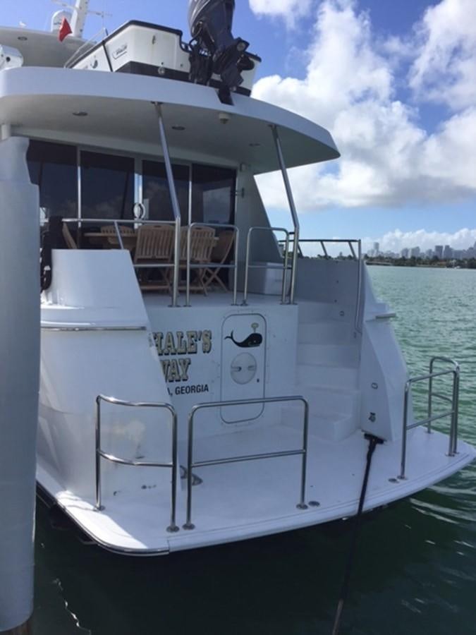 a boat on the water aboard WHALE'S WAY Yacht for Sale