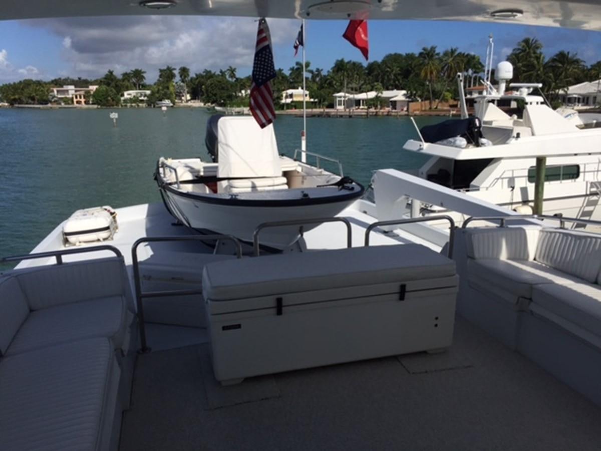 a boat on the water aboard WHALE'S WAY Yacht for Sale