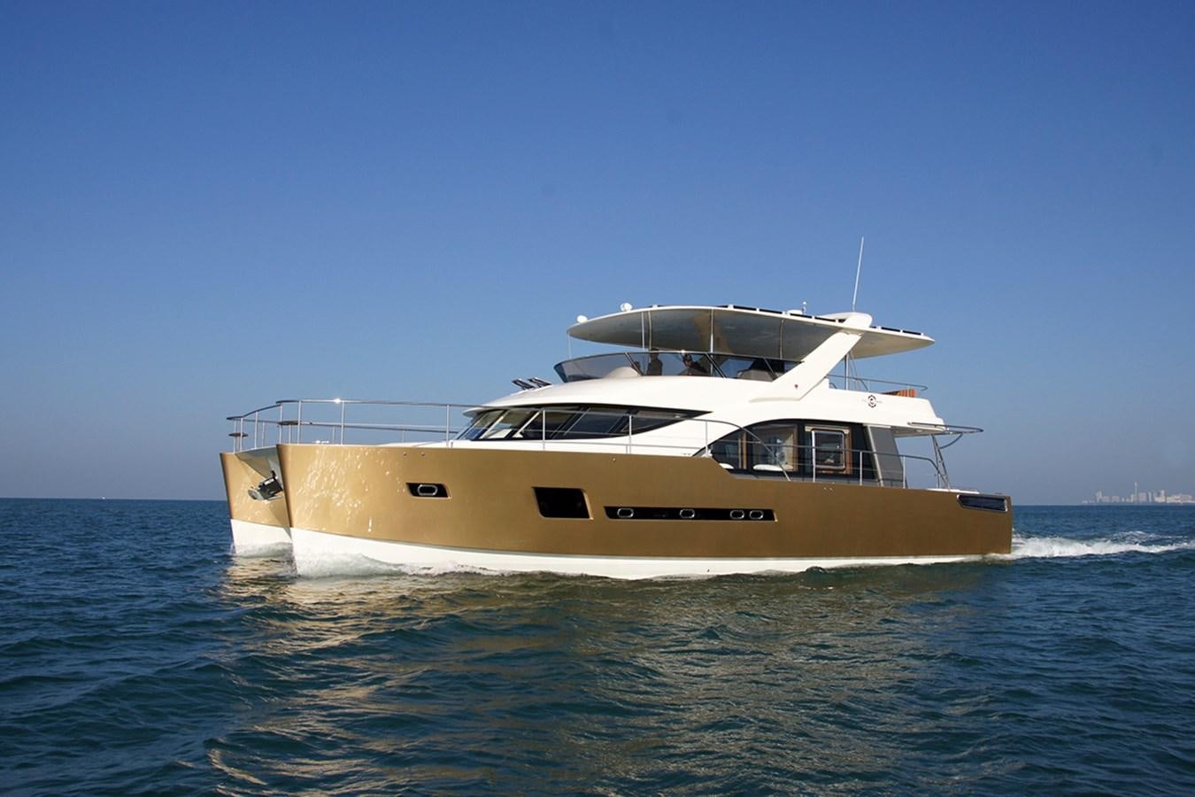 a boat in the water aboard H70 Yacht for Sale