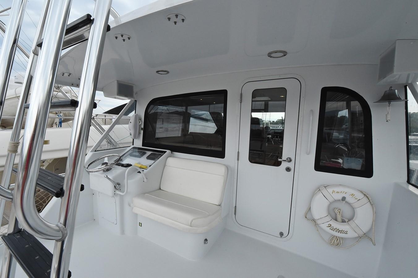 inside of a vehicle aboard AMORE MIO 1 Yacht for Sale
