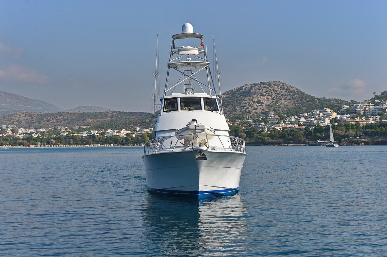 a boat in the water aboard AMORE MIO 1 Yacht for Sale