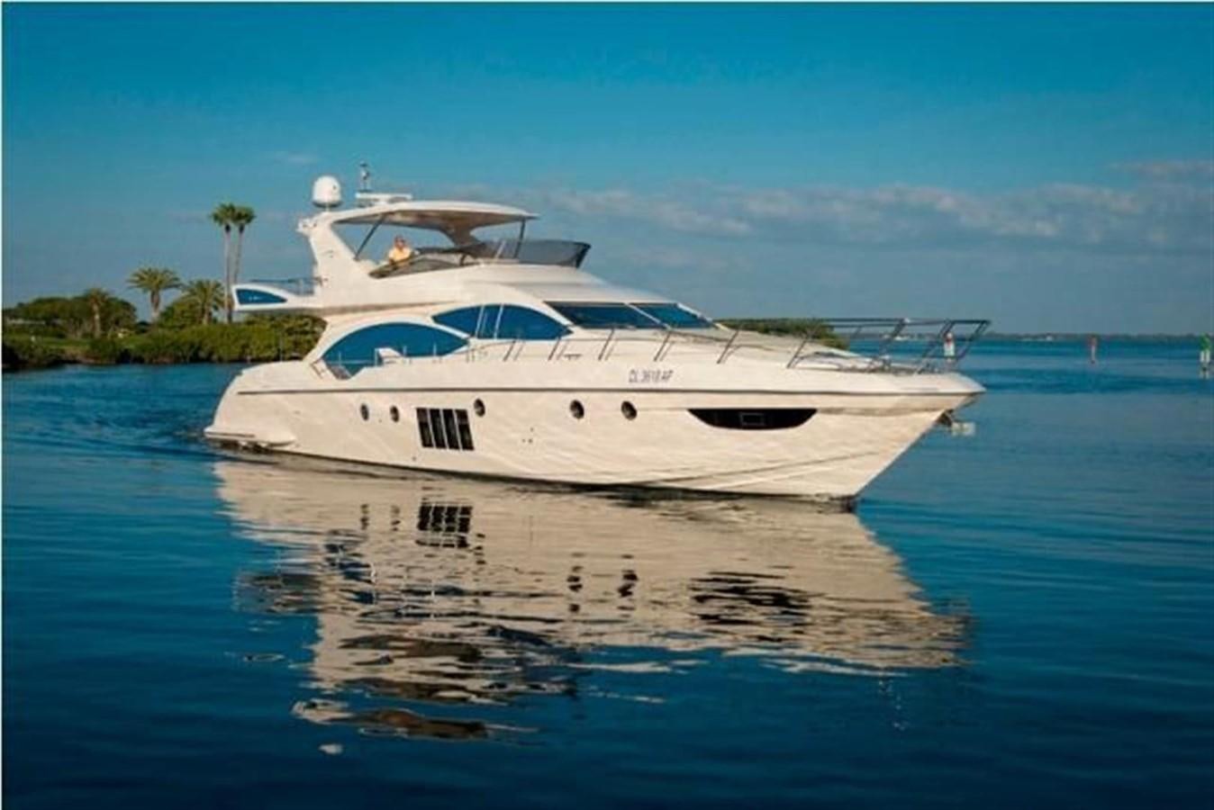 a white boat on water aboard RAMAYA Yacht for Sale