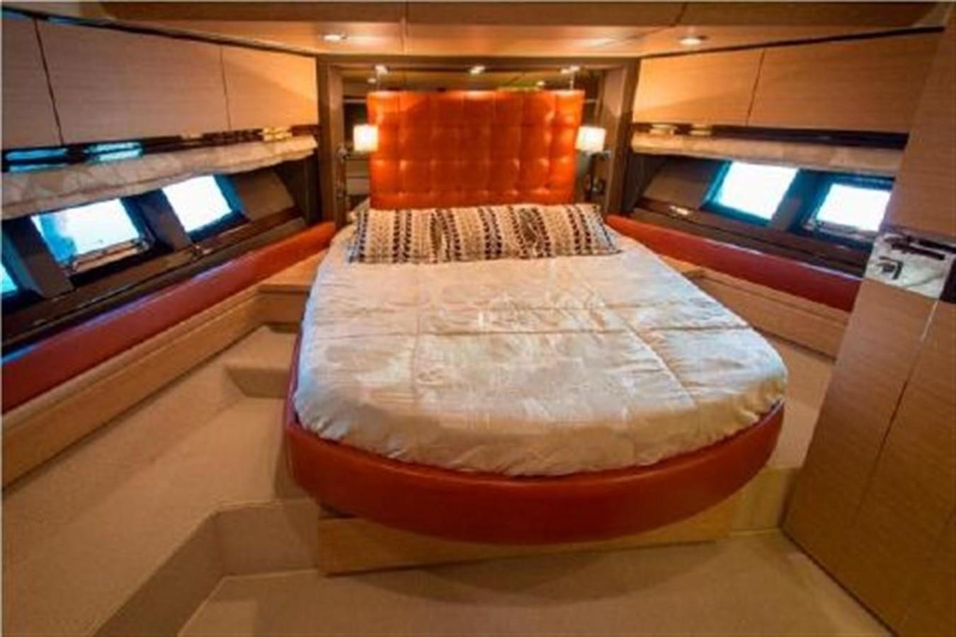 a bed in a train aboard RAMAYA Yacht for Sale