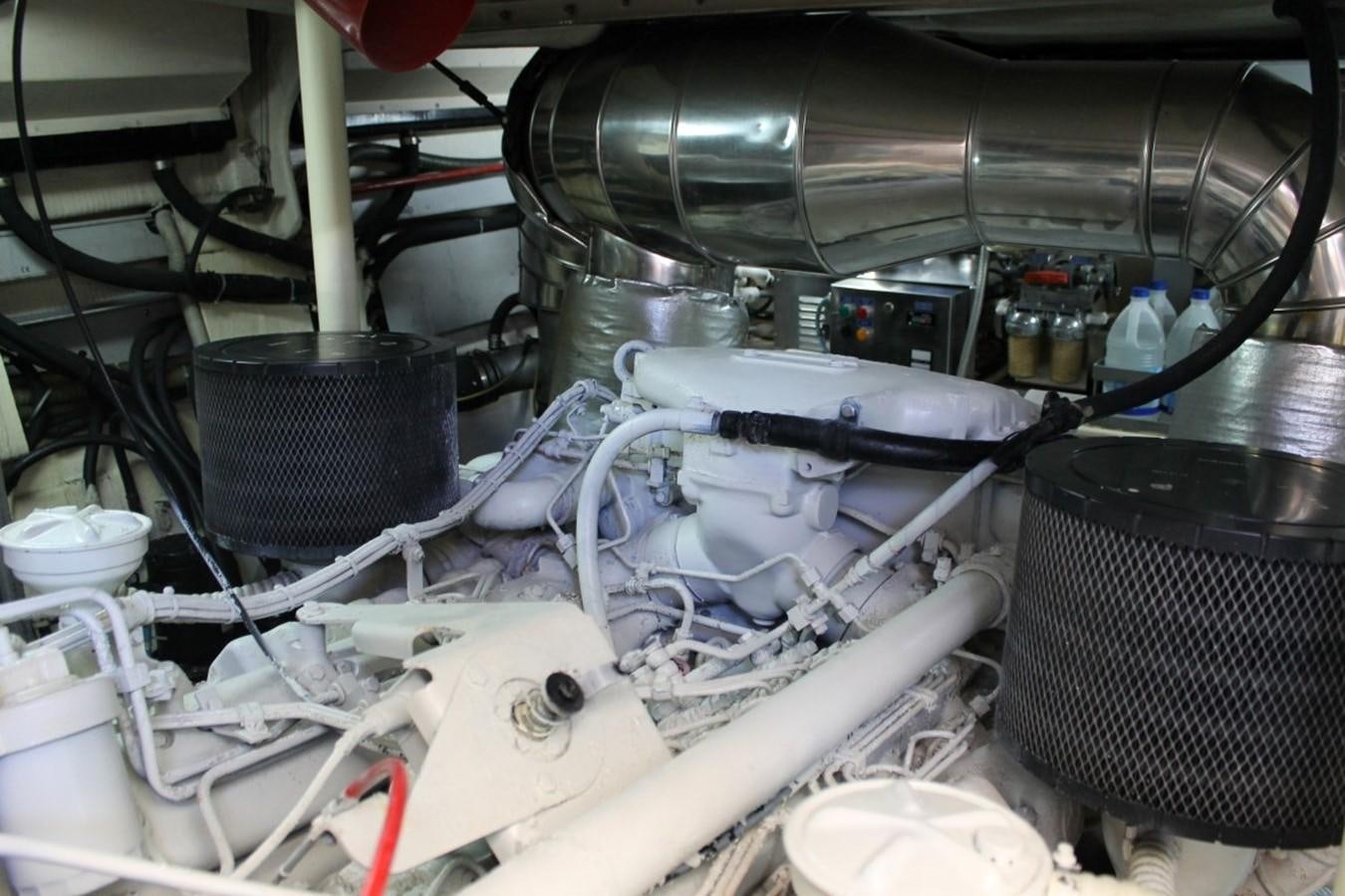 close-up of a machine aboard MACAMI Yacht for Sale