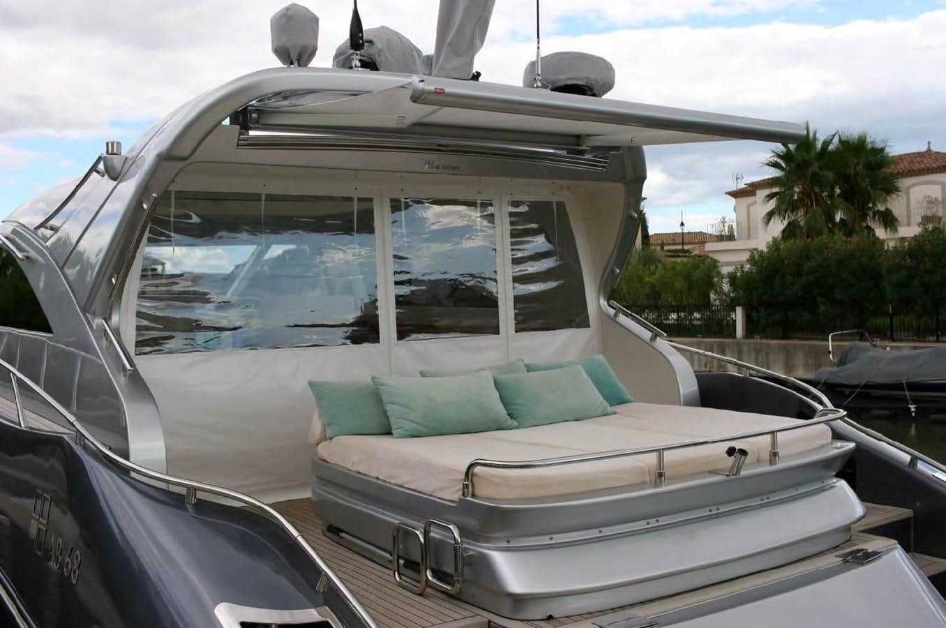 a boat on the water aboard FOX Yacht for Sale