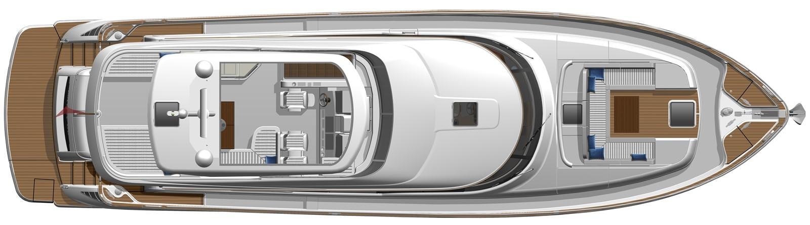 a close-up of a car aboard BELIZE 66 DAYBRIDGE Yacht for Sale