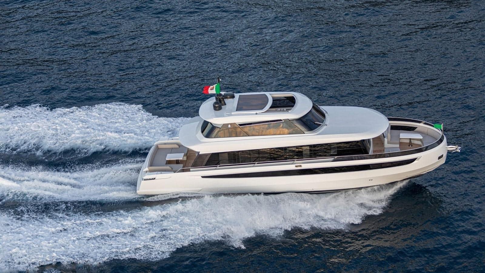 a boat on the water aboard CETERA 60 Yacht for Sale