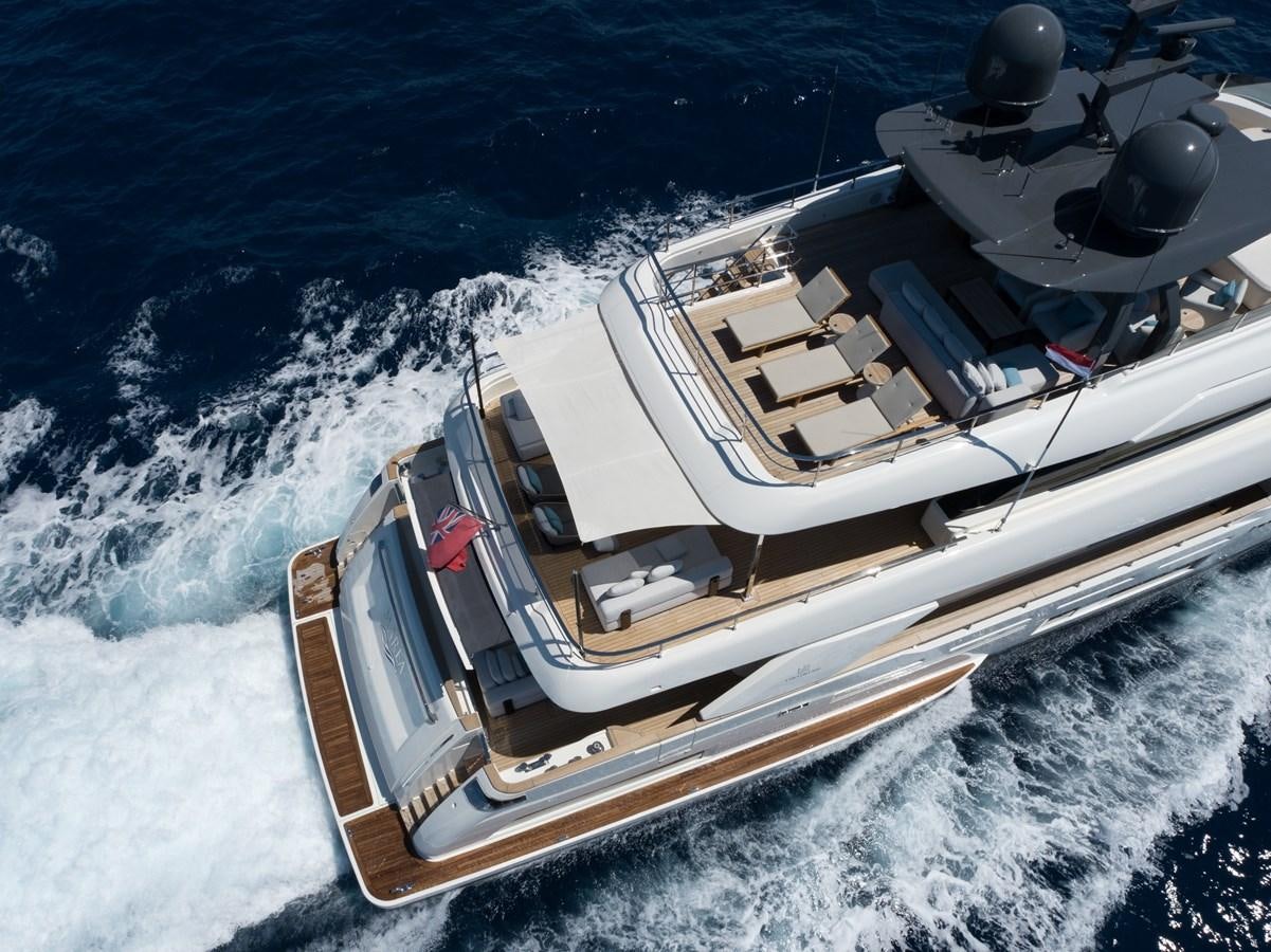 a boat on the water aboard EROS Yacht for Sale