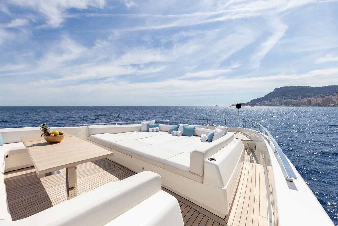 a boat on the water aboard EROS Yacht for Sale