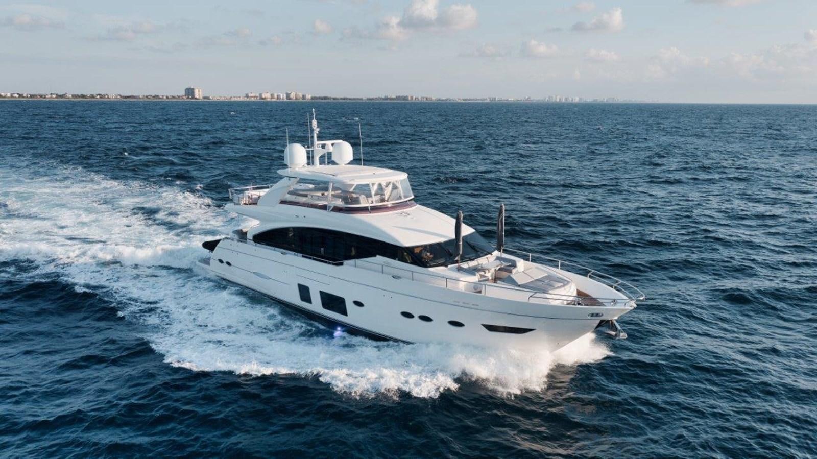 a boat on the water aboard PRONTO Yacht for Sale