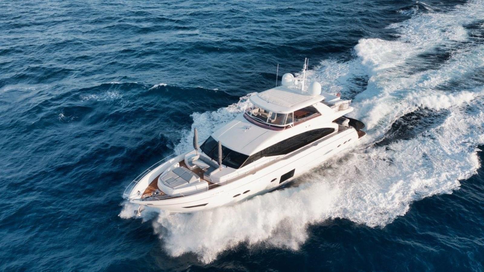 a boat on the water aboard PRONTO Yacht for Sale