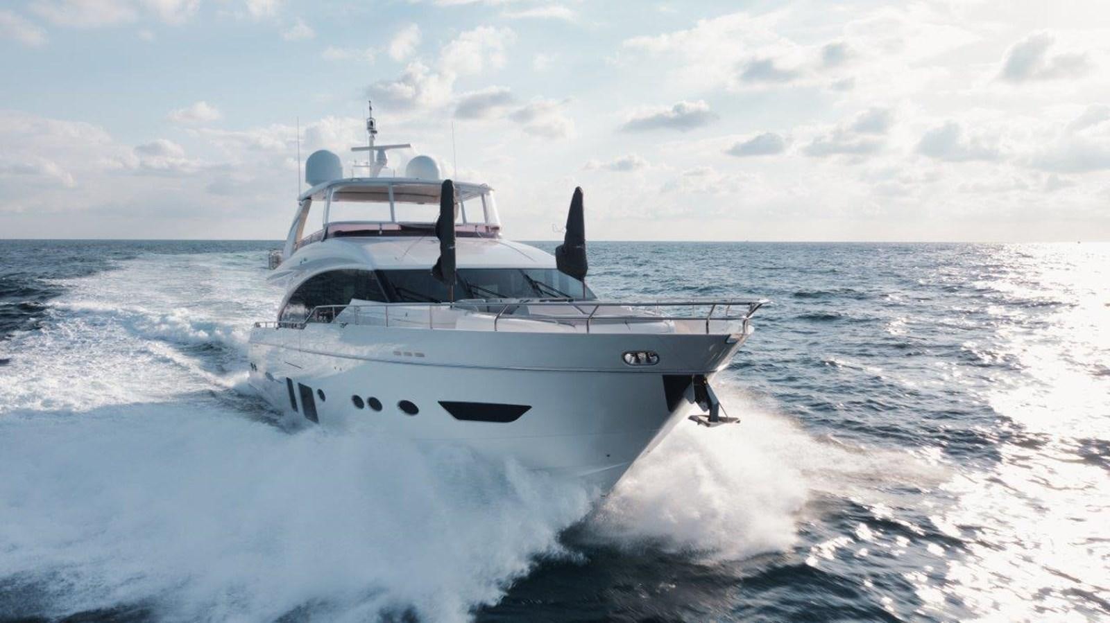 a boat on the water aboard PRONTO Yacht for Sale