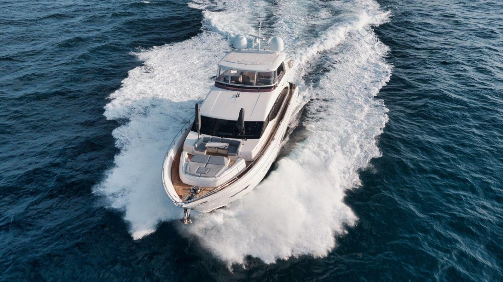 a boat on the water aboard PRONTO Yacht for Sale