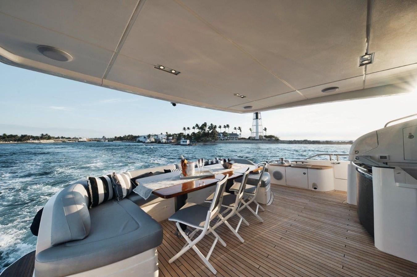 a boat on the water aboard PRONTO Yacht for Sale