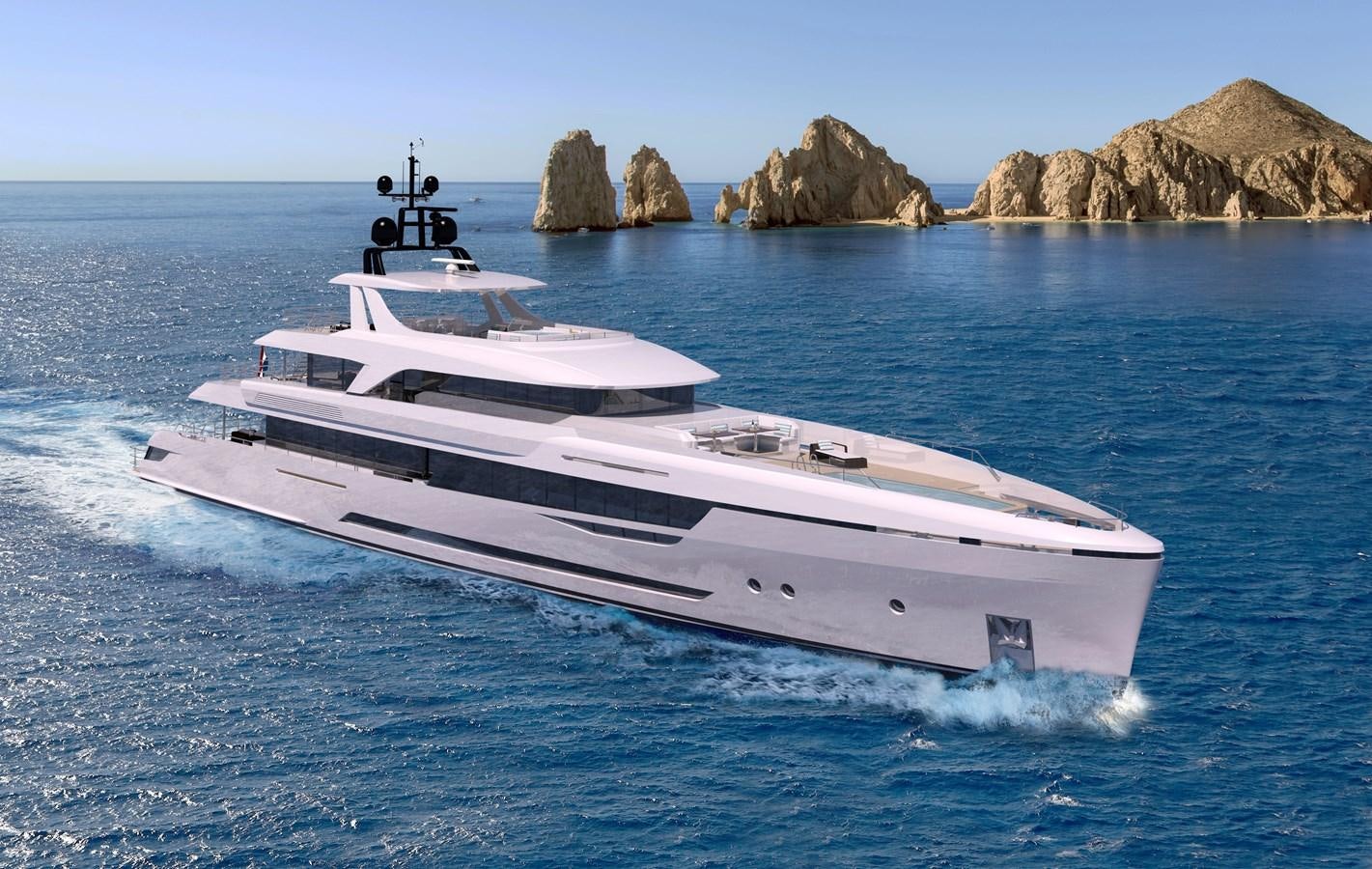 a boat on the water aboard MOONEN MONITO Yacht for Sale