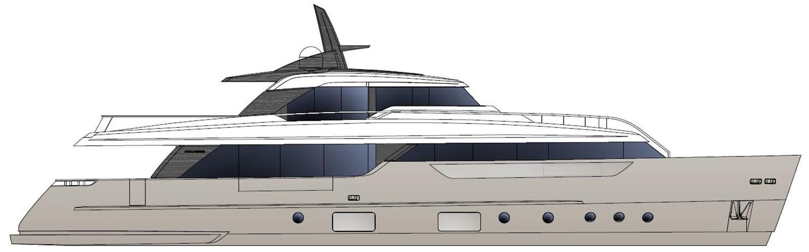 diagram aboard DA MOON Yacht for Sale