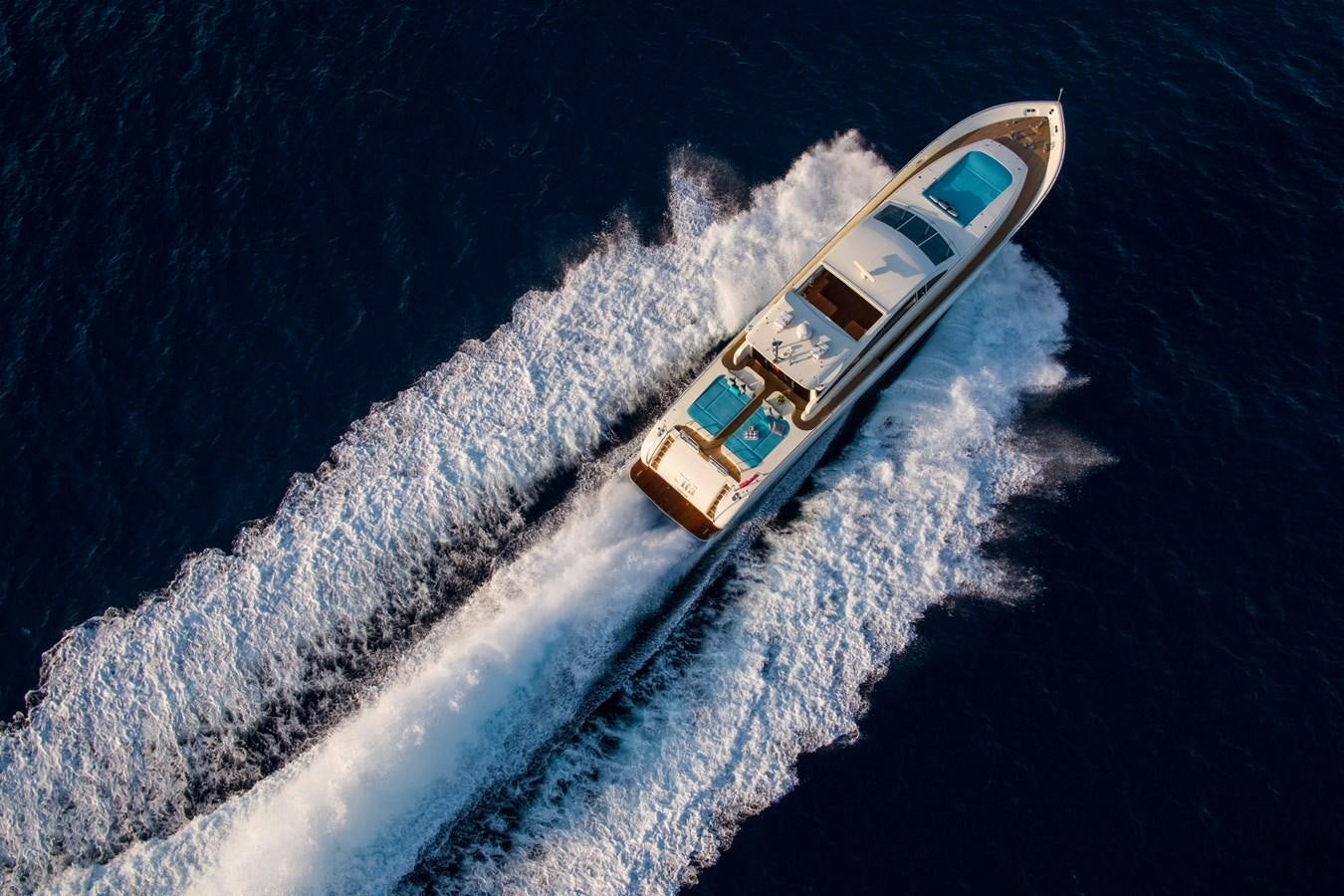 a ship in the water aboard CITA Yacht for Sale