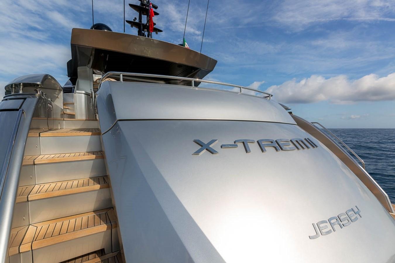 a boat on the water aboard X-TREM II Yacht for Sale