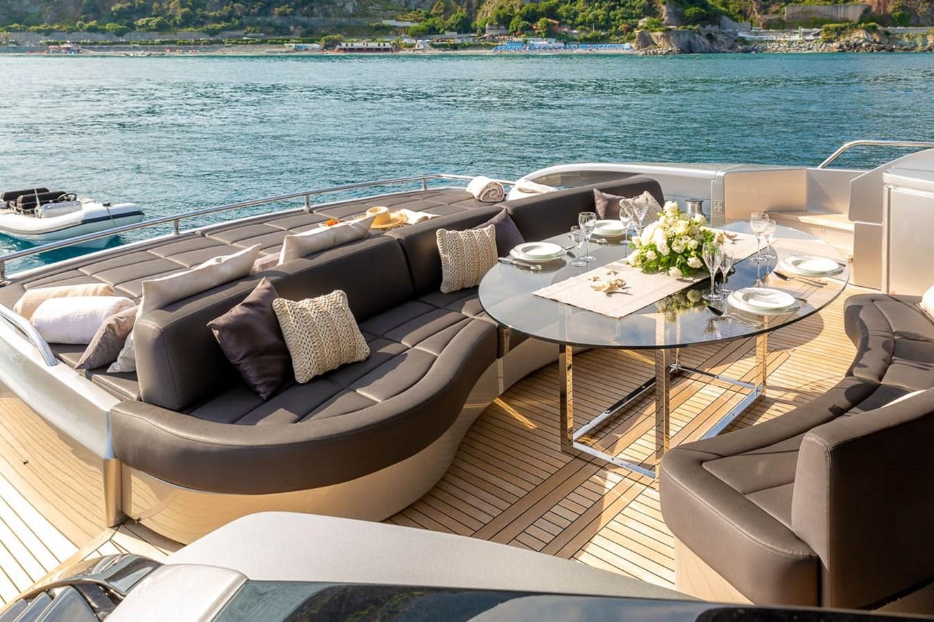 a boat on the water aboard X-TREM II Yacht for Sale