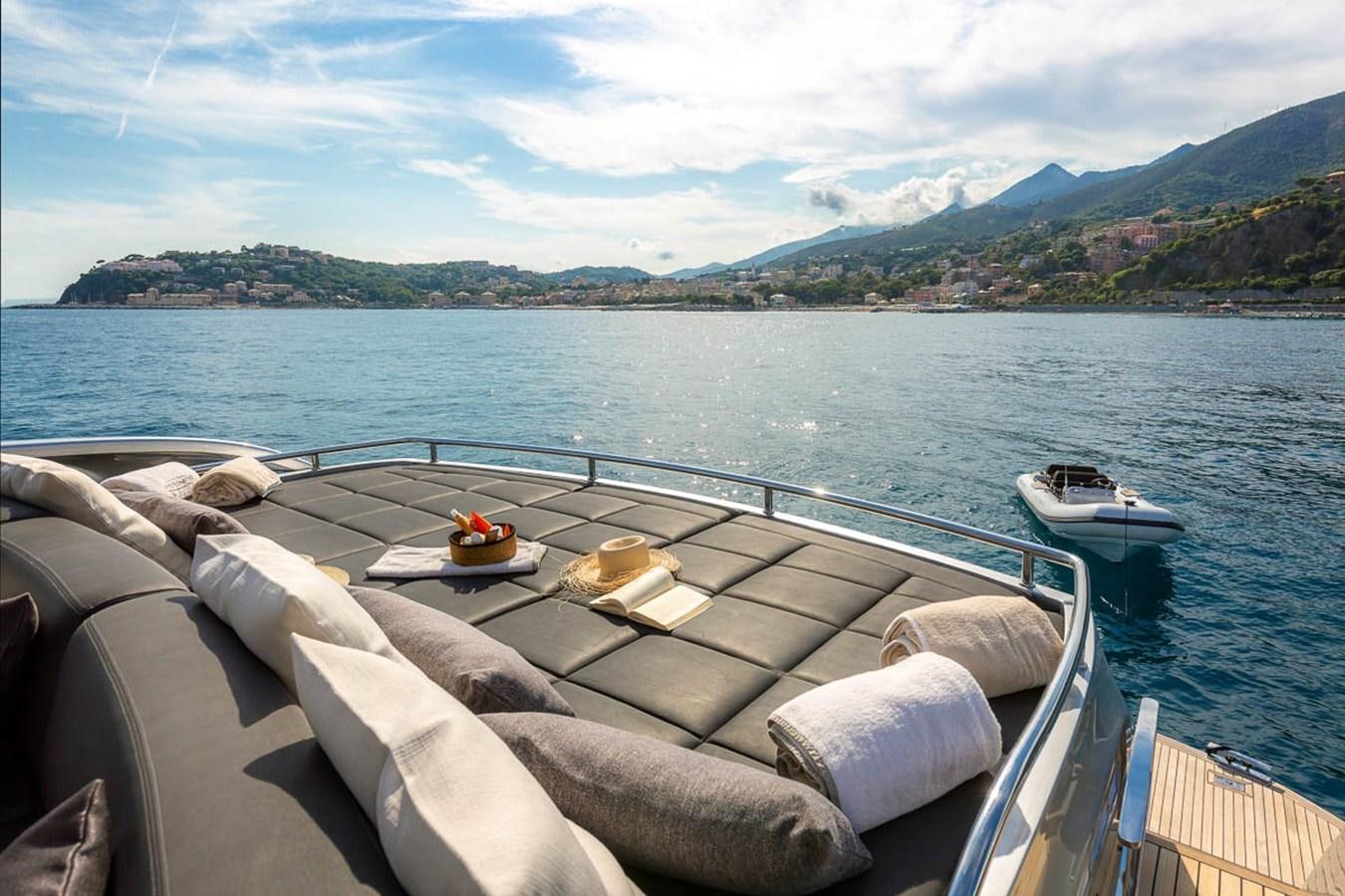 a boat on the water aboard X-TREM II Yacht for Sale