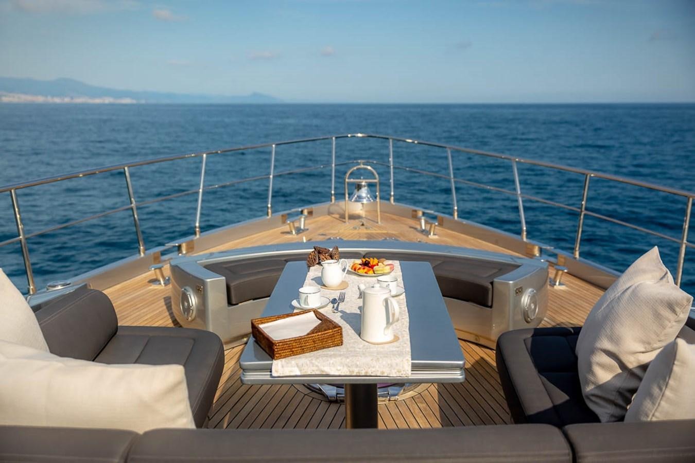 a boat on the water aboard X-TREM II Yacht for Sale