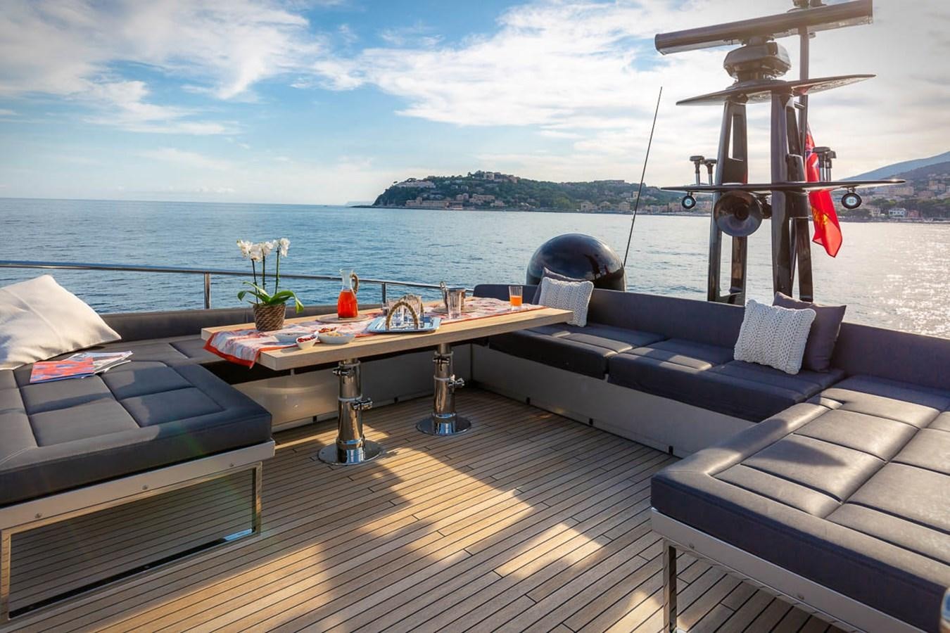 a boat on the water aboard X-TREM II Yacht for Sale