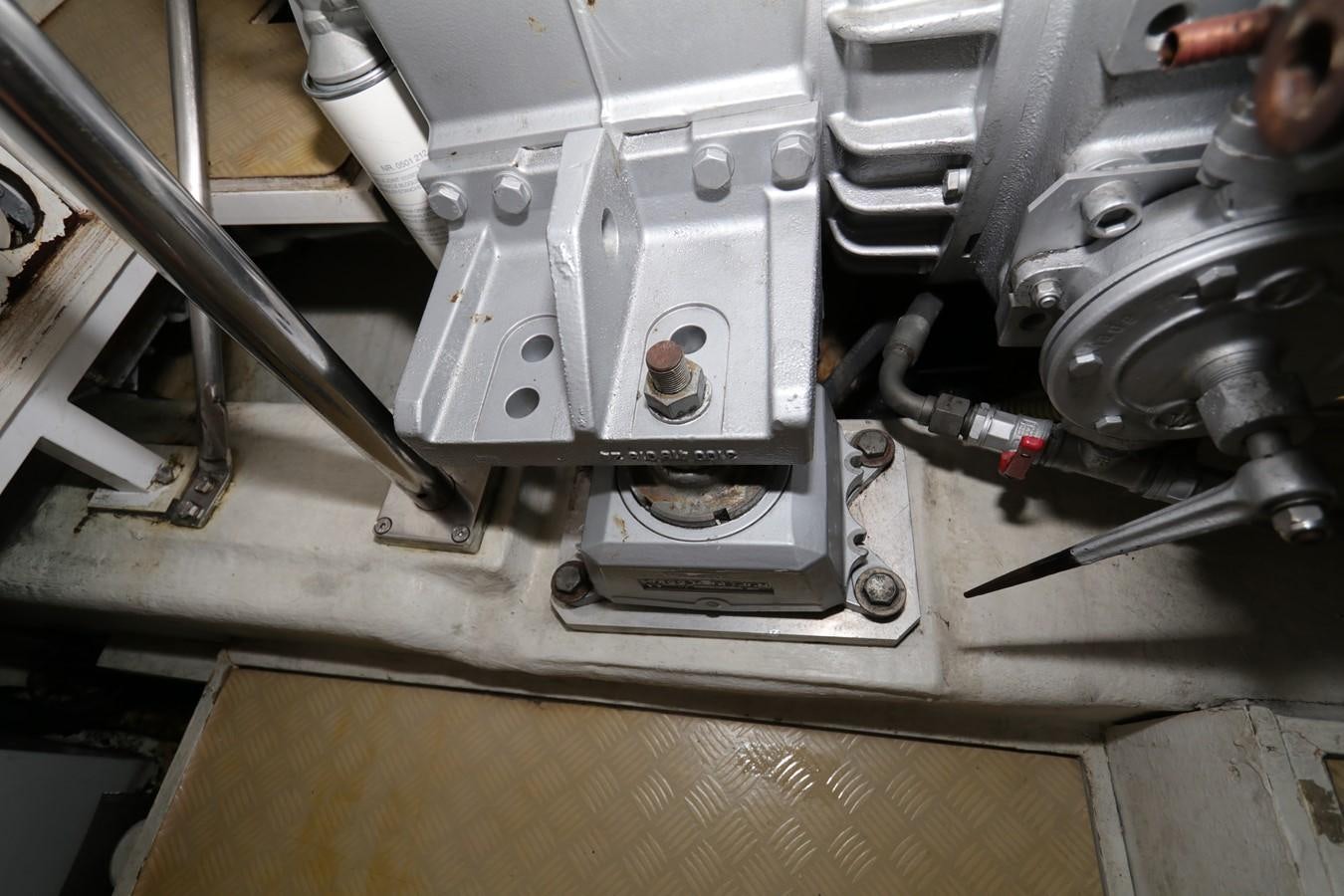 a close-up of a machine aboard VANTAGE Yacht for Sale